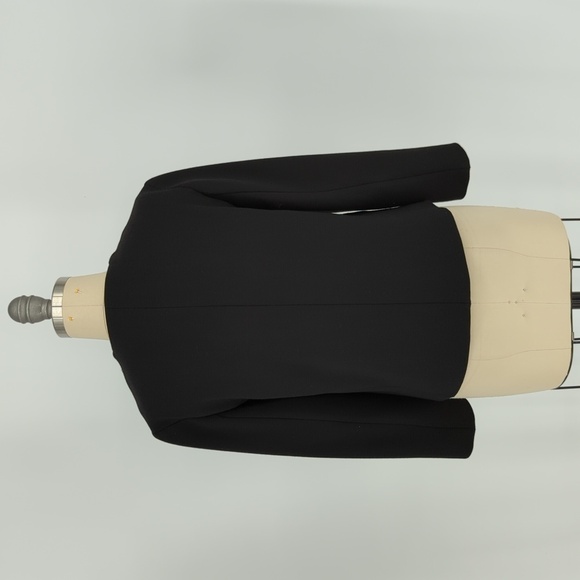 Zara Boxy Jacket Black XS mod retro Business casual classic preppy office fall - Picture 2 of 8